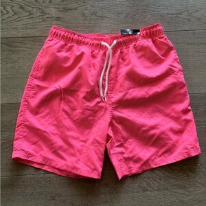 Hot Pink Men's Swim Trunks